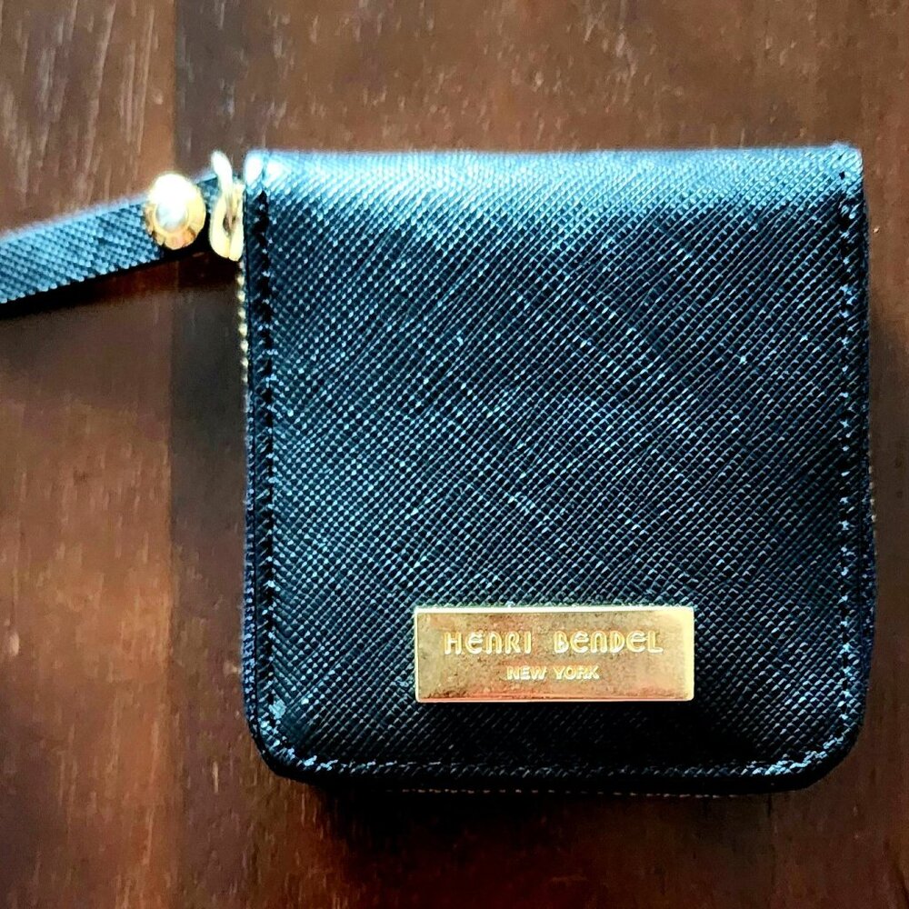 Henri Bendel West 57th Leather Contact Lens Case